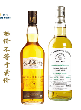 英志高尔27年/英尺高尔斯佩塞单一麦芽苏格兰威士忌 INCHGOWER