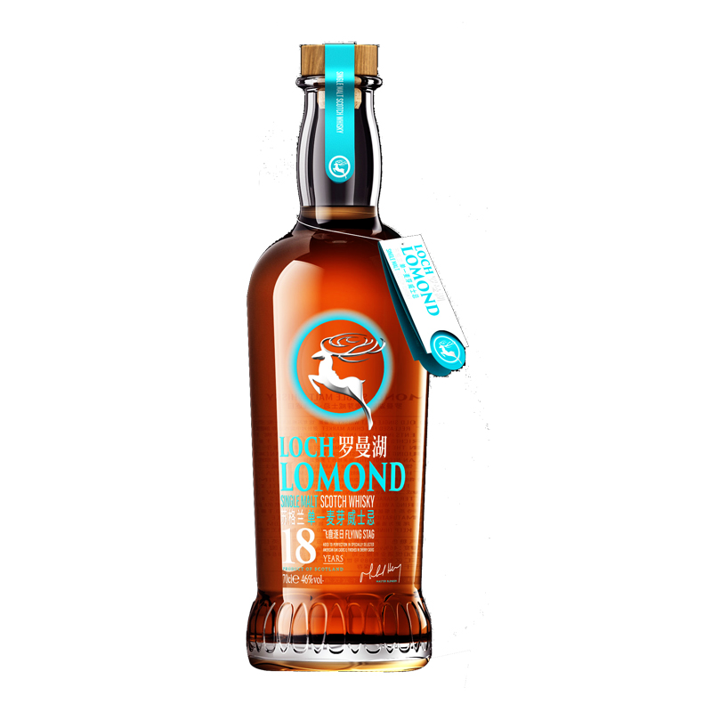 Loch Lomond 18yo 罗曼湖18年飞鹿逐日限量版单一麦芽威士忌 46%