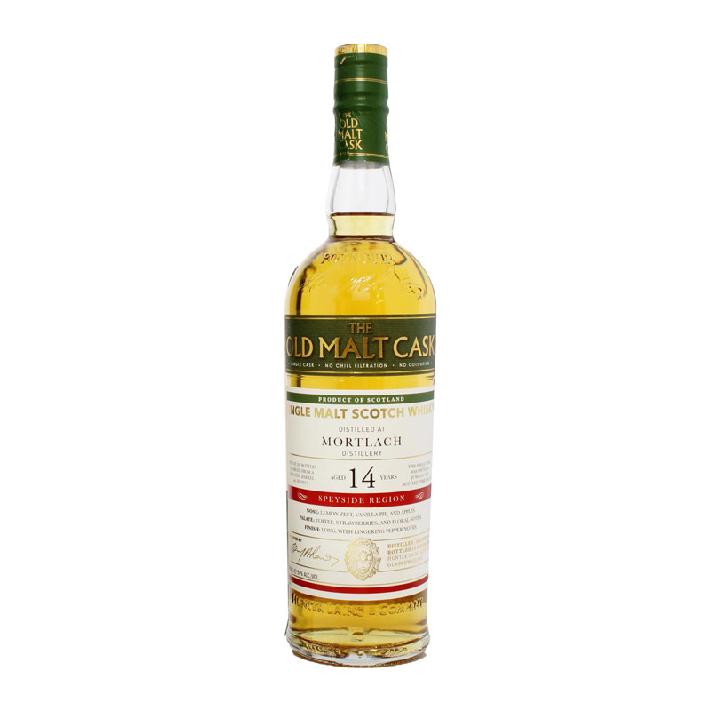 慕赫14年2007/2022单桶 单一麦芽苏格兰威士忌洋酒 Mortlach 50%