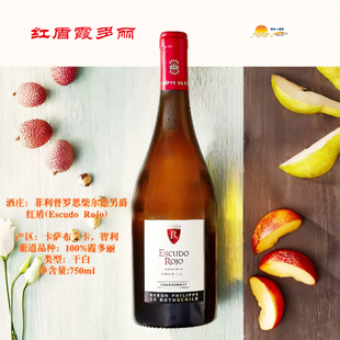 750ml Rojo 红盾霞多丽白五支箭罗思柴尔德男爵 Escudo