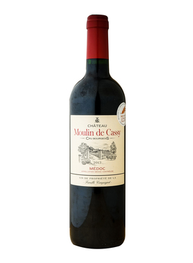 慕林（慕琳）卡西干红葡萄酒 Chateau Moulin de Cassy 2013年