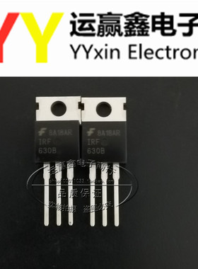 IRF630B 场效应管 IRF630 NMOSFET N沟道 200V 9A 75W TO-220铁头