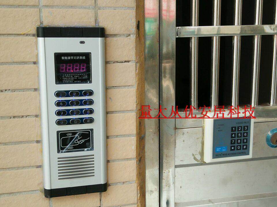 出租屋门铃小区家用楼梯自动开锁对讲电子系统门铃电话呼叫传话机