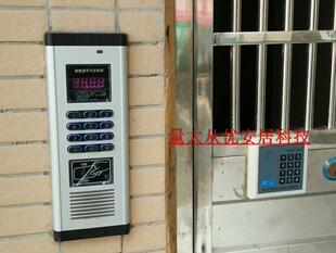 出租屋门铃小区家用楼梯自动开锁对讲电子系统门铃电话呼叫传话机