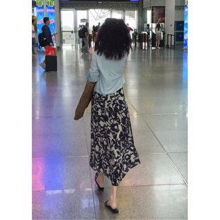 真丝桑蚕丝复古慵懒气质爆款 高品质夏新款 吊带裙宽松印花连衣裙女