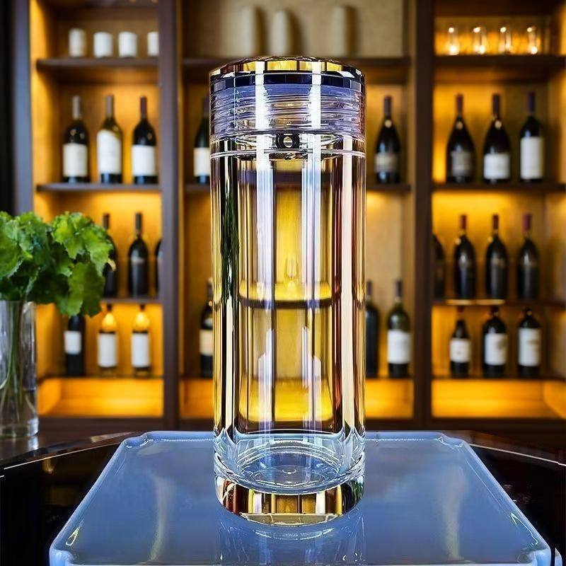 双层透明玻璃杯水杯男女用防烫泡茶杯耐高温防爆隔热杯车载用茶杯,餐饮具,定制/广告杯,淘宝优惠券,粉丝福利购,淘宝优惠卷