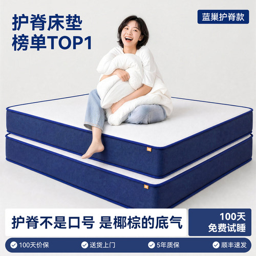 天然环保3e椰棕床垫护腰护脊专用