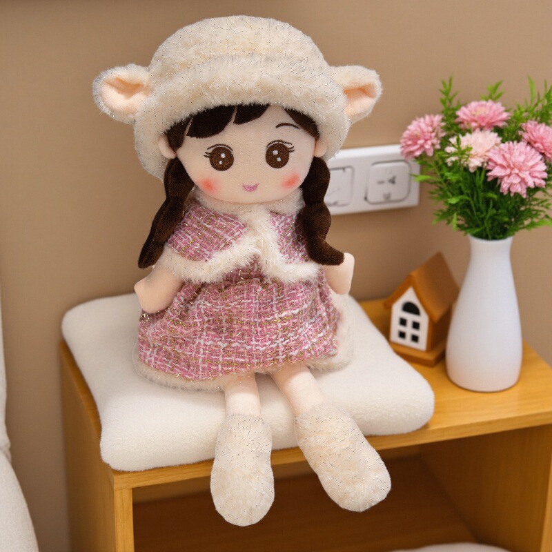 可爱小女孩人形布偶娃娃