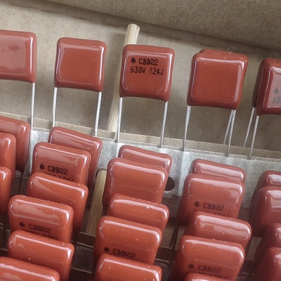 CBB22电容 400V105J 1UF聚丙烯膜电容 脚距P=15mm/20mm 105/400V