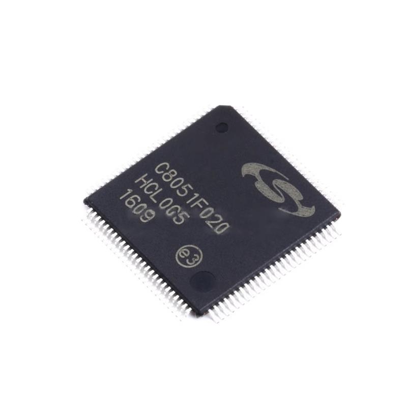 贴片 C8051F020-GQR 64KB ISP 闪存微控制器芯片 TQFP-100 单片机