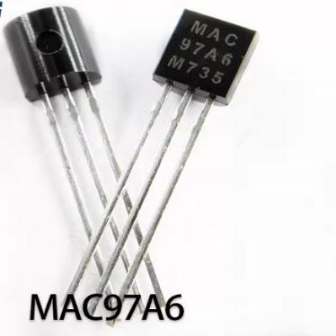 全新 MAC97A6 TO-92 直插 0.6A/400V 双向可控硅 一站式BOM配单