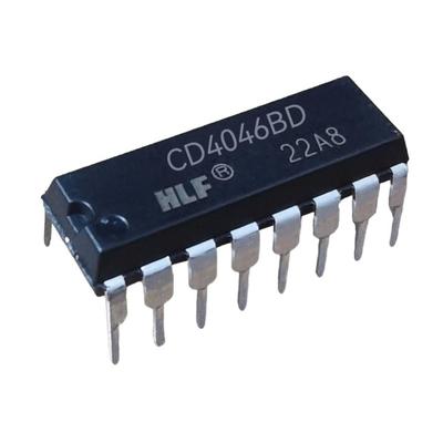 HLF全新CD4046BD CD4046 直插DIP16 微功耗锁相环逻辑芯片 高品质