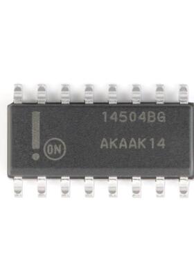 MC14504BDR2G 丝印14504BG SOP16 十六进制非反相电平转换器芯片