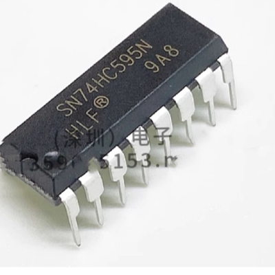 HLF全新SN74HC595N 直插DIP16  三态输出 8位串行寄存器 专业配单