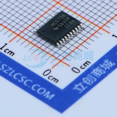 SN74HC573APWR TSSOP-20三态输出八路透明D类锁存器芯片