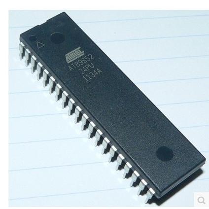 进口AT89S52-24PU AT89S52-24PI直插51单片机MCU-8位闪存微控制器