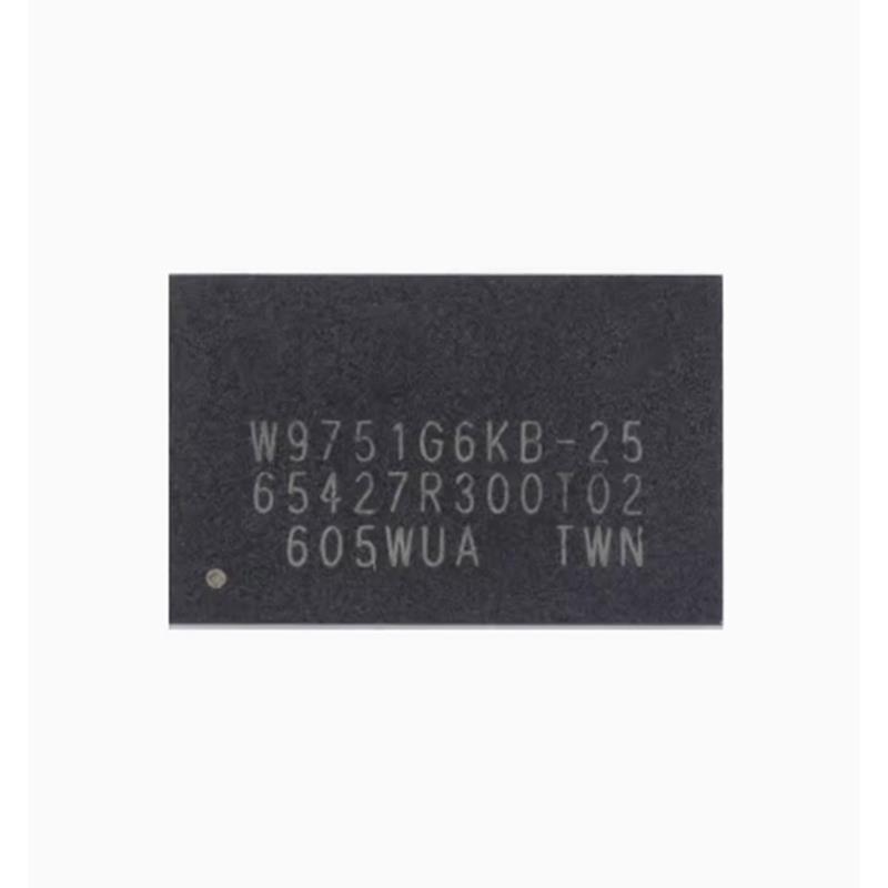 进口贴片 W9751G6KB-25 WBGA-84 512Mbit RAM存储器芯片
