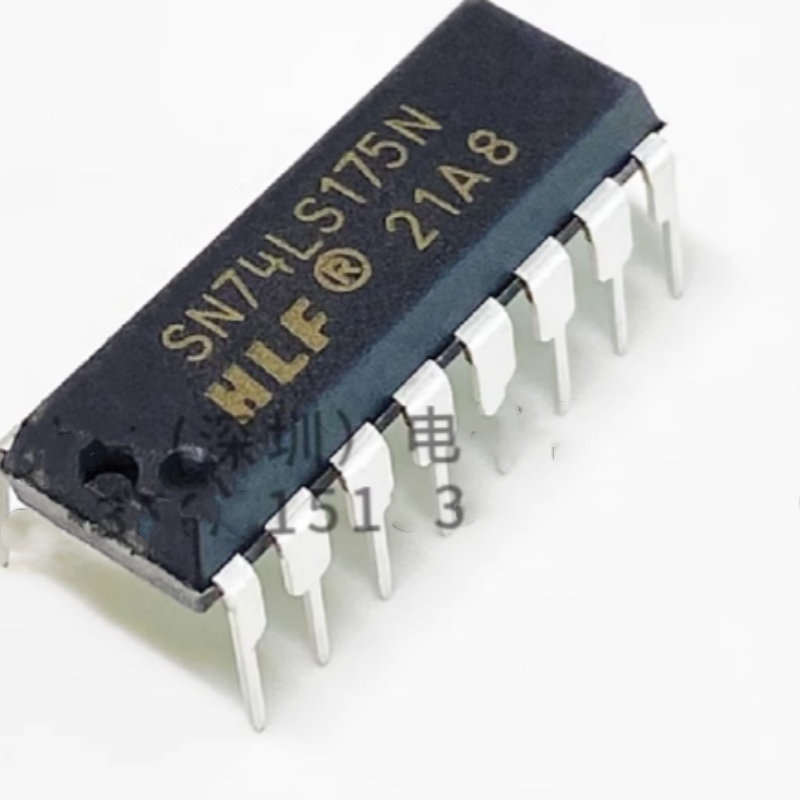 HLF全新SN74LS175N 74LS175 DIP16 四路D型触发器逻辑芯片 高品质
