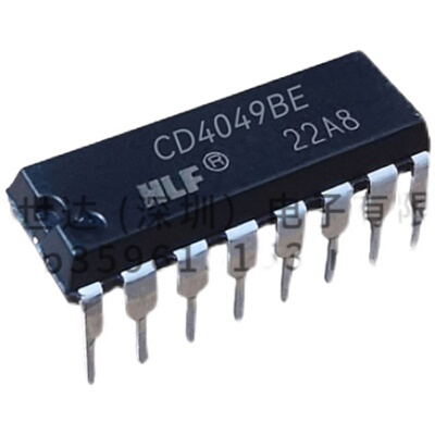 HLF全新 CD4049BE CD4049BD DIP16 六路反向缓冲器转换器逻辑芯片