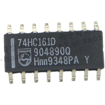 全新74HC161D 贴片SOIC-16可预设的同步4位二进制计数器