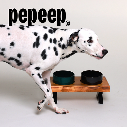 pepeep陶瓷猫狗碗护颈防打翻