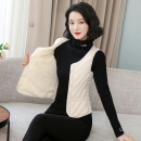 显瘦内外穿短款 修身 背心女坎肩 羽绒棉加绒保暖马甲女士秋冬季 新款