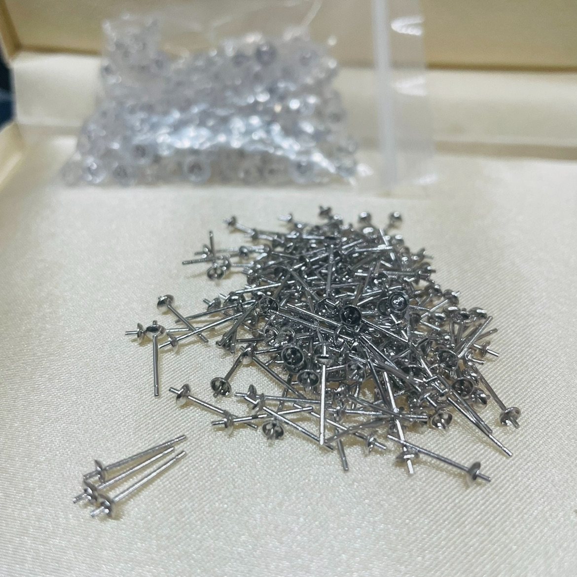 国内精工S925纯银简约珍珠素针基础款耳钉配件可配3-10mm,珠宝/钻石/翡翠,耳饰,淘宝优惠券,粉丝福利购,淘宝优惠卷