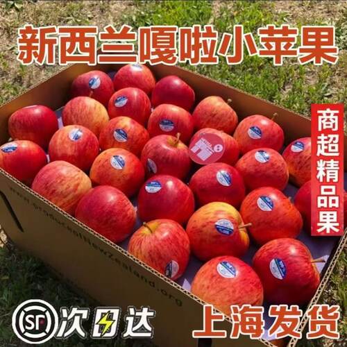 新西兰嘎啦果苹果进口queen皇后苹果脆甜新鲜孕妇水果顺丰包邮