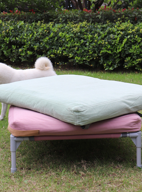 KRPET宠物狗窝行军床垫 可拆洗宠物床垫保暖替换床套四季通用睡觉