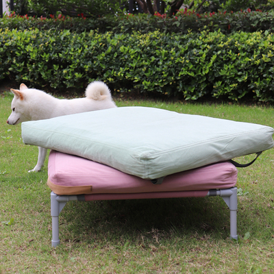 KRPET宠物狗窝行军床垫 可拆洗宠物床垫保暖替换床套四季通用睡觉