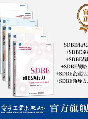 【全6册】官方旗舰店 SDBE组织执行力+SDBE卓越运营+SDBE战略六力+SDBE战略与洞察+SDBE企业活力机制+SDBE领导力及人才 企业经营书