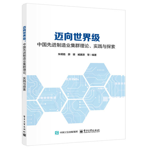 官方旗舰店 迈向世界级 中国先进制造业集群理论 实践与探索 朱明皓 著 阐述先进制造业集群的理论内涵与发展路径 电子工业出版社