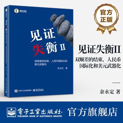 官方旗舰店 见证失衡II 双顺差的结束 人民币国际化和美元武器化 永定 外汇储备积累 人民币汇率形成机制 资本项目开放等议题书籍