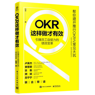 官方旗舰店 OKR这样做才有效——引爆员工自驱力的绩效变革 绩效产生的原理 OKR创造绩效的逻辑 企业成功实践OKR OKR实践书籍 杨春