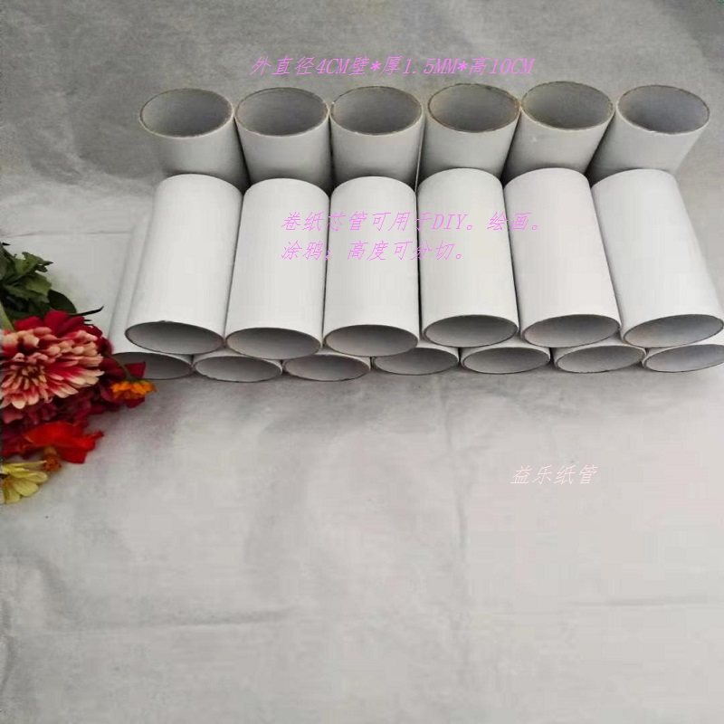 白胚外直径4CM卷纸芯筒幼儿园 绘画涂鸦创意手工制作材料 DIY纸管,玩具/童车/益智/积木/模型,其他手工制作,淘宝优惠券,粉丝福利购,淘宝优惠卷
