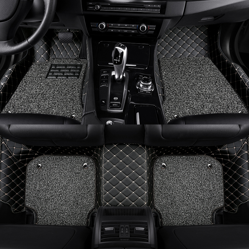 奔驰脚垫全包围丝圈