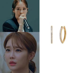 直邮~韩国代购Primaute正品 组合MAMAMOO 文星伊 刘仁娜同款耳环