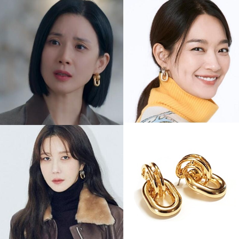 直邮~韩国代购blackmuse正品 李宝英 李智雅 申敏儿同款耳环 耳饰