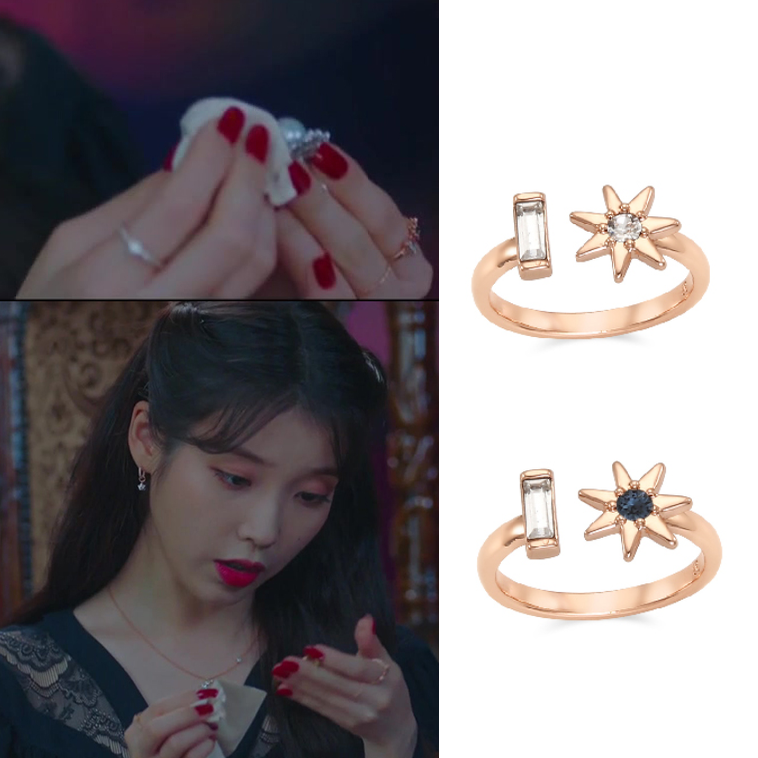 直邮~韩国代购Rita Monica正品 韩剧德鲁纳酒店 李知恩iu同款戒指
