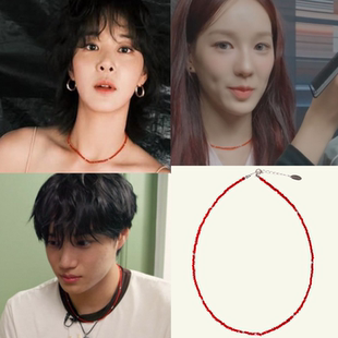 直邮~金钟仁 KAI 薛仁雅 柳莎朗同款 Primaute 项链 正品韩国代购