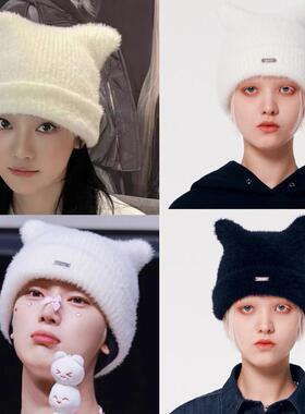 直邮~宁艺卓 金善禹同款 runningHIGH 男女针织帽子 正品韩国代购