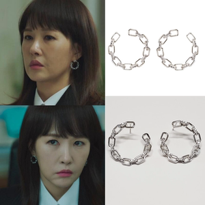 直邮~韩剧法之帝国 金宣儿同款韩版时尚耳环 耳饰女 正品韩国代购