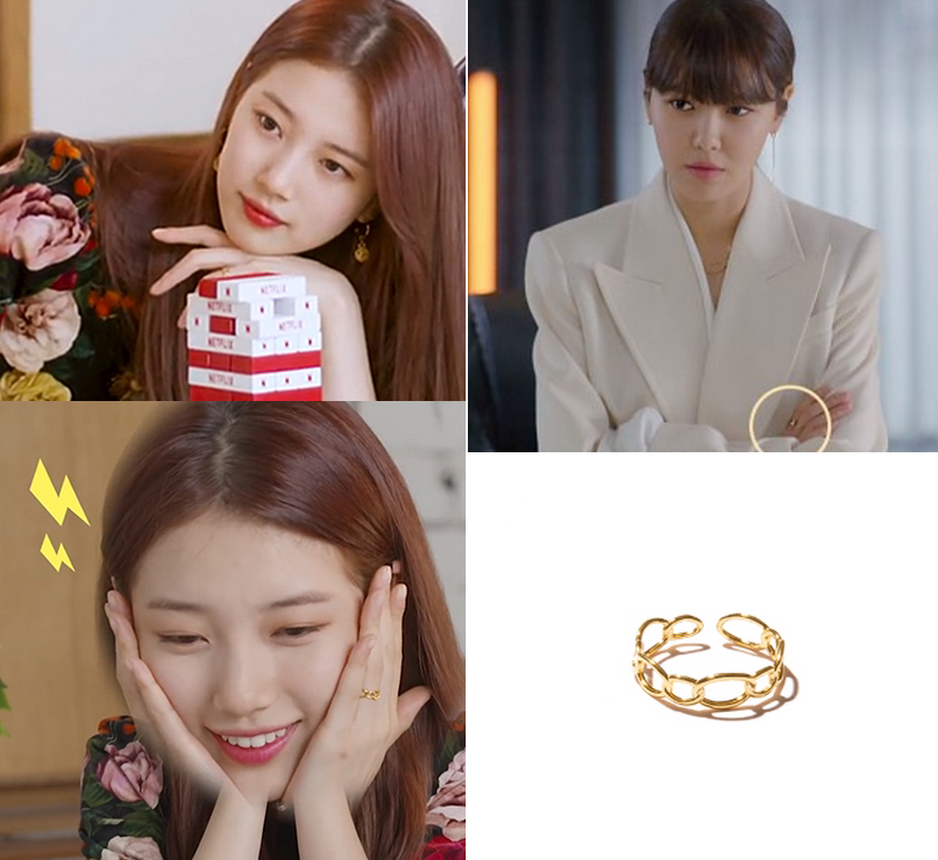 奔向爱情 run on 崔秀英 裴秀智同款 primaute 戒指 正品韩国代购