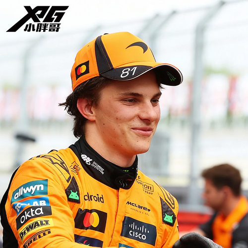 小胖哥彪马2026 F1迈凯伦联名皮亚斯特里遮阳帽鸭舌帽棒球帽男