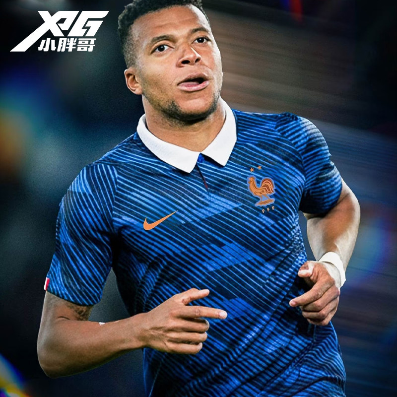 小胖哥XPG耐克2026世界杯法国主场球迷版球衣短袖比赛训练足球服