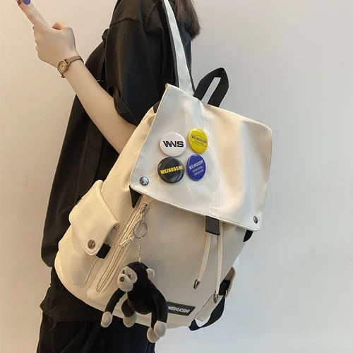 Рюкзак, сумка через плечо, раскладной ранец для школьников, ноутбук, изысканный стиль, популярно в интернете, подходит для студента, 15.6 дюймов, 16 дюймов