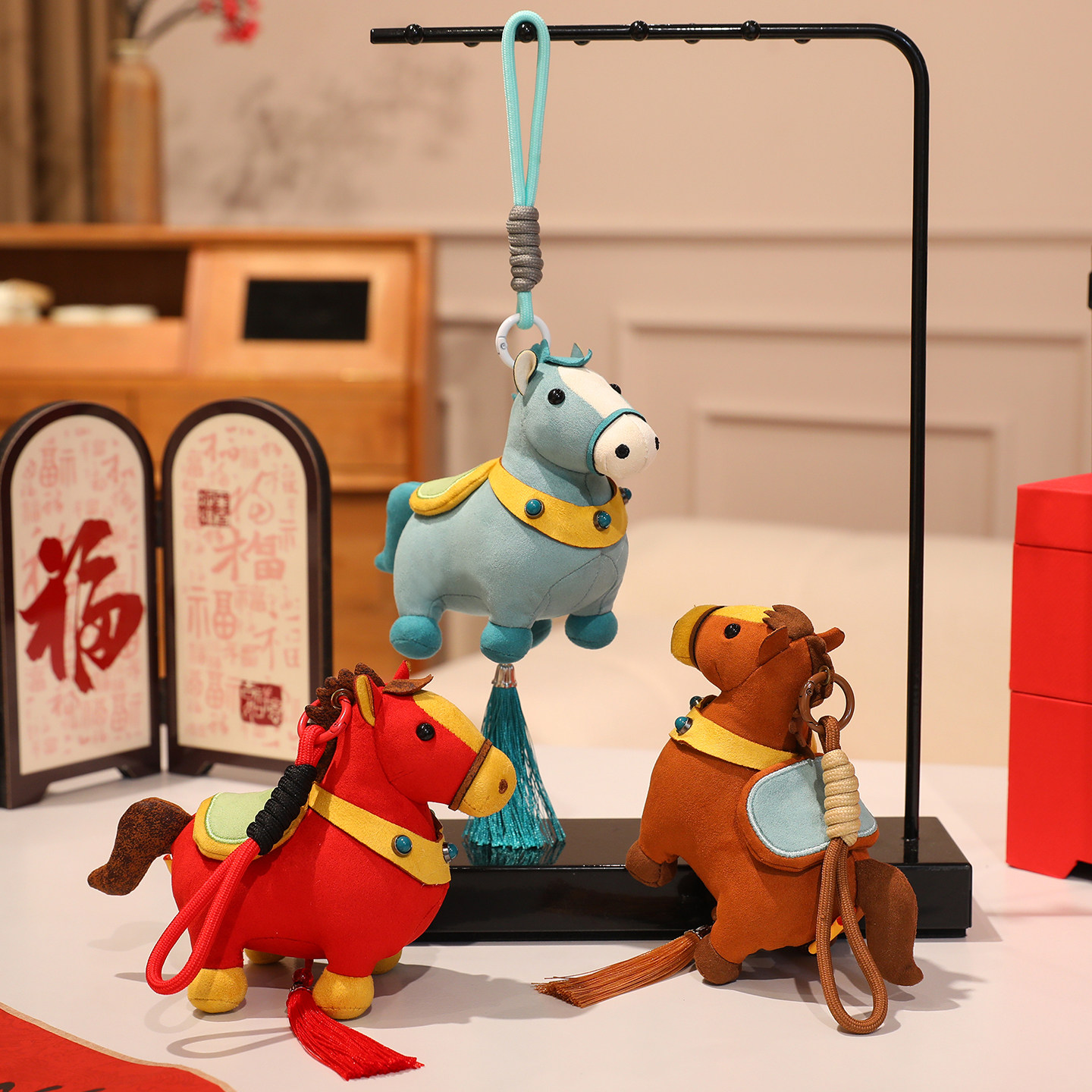 2026马年吉祥物挂件公仔