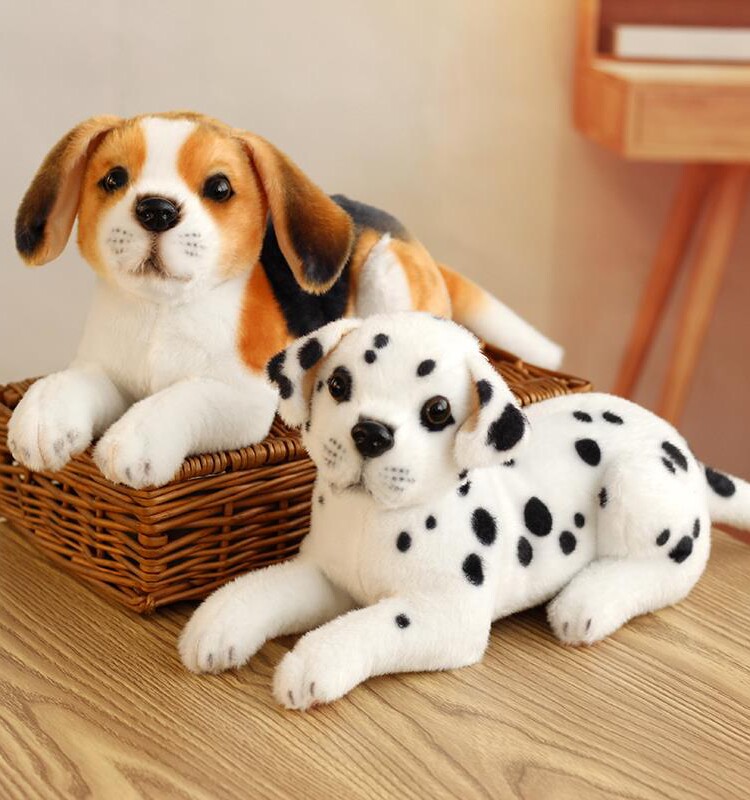 MIGRU DOLL DALMATIAN AKITA INU HUSKY DOLL PILLOW라는 시뮬레이션 개 봉제 장난감