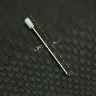 0.5mm 书写签字笔配件7厘米金属笔芯替芯旋转水笔芯中性笔芯