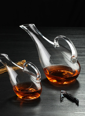 家用大天鹅醒酒器红酒醒酒具分酒器滤酒器700 - 2100mm5108-FBAI